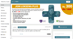 Desktop Screenshot of loksewanepal.com